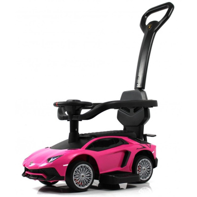 Детский толокар RiverToys M555MM-H розовый 01